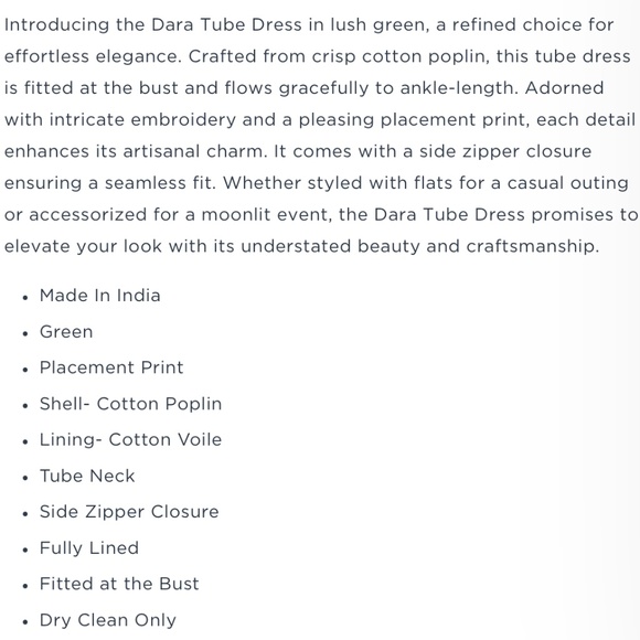 Hemant and Nandita Dara Dress - Picture 9 of 9